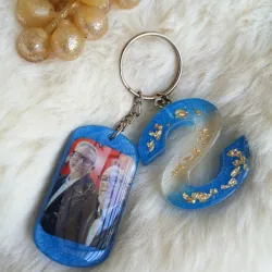 Llavero foto y letra