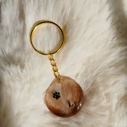 Llaveros pelitos encapsulados