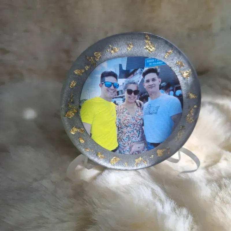 Portaretrato Circular pequeño