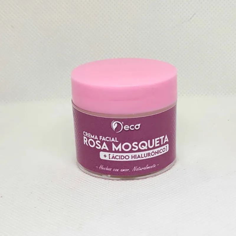 Crema Rosa Mosqueta + Ácido Hialurónico