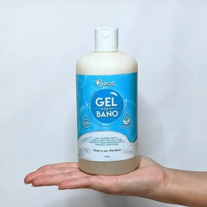 Gel de baño con aloe y coco