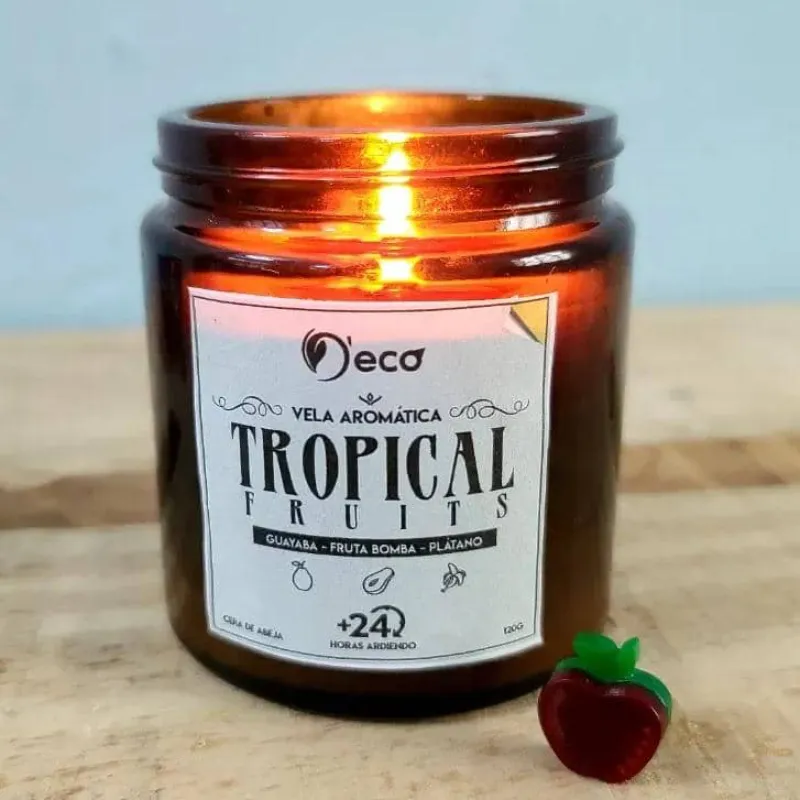 Tropical fruits vela aromática