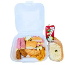 Buffet Individual Completo y Jugo Refrescante 