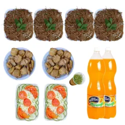 Combo de arroz frito al carbón para 10 personas