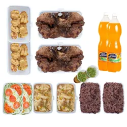 Combo de Cocote de cerdo Asado al Carbón para 10 personas