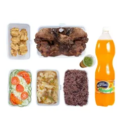 Combo Asado para 5 Personas - Chuletas de Cerdo al Carbón