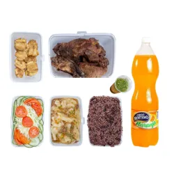 Combo para 5 personas. Cocote de cerdo asado al carbón