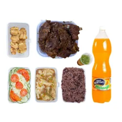 Combo para 5 personas. Cordero asado al carbón