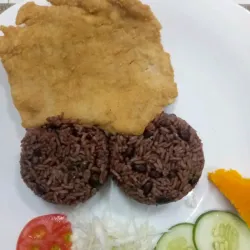 Filete de pescado empanado