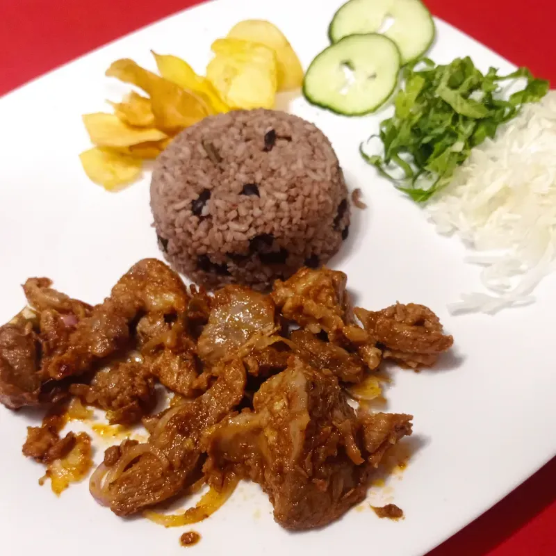 Fricasé de cerdo