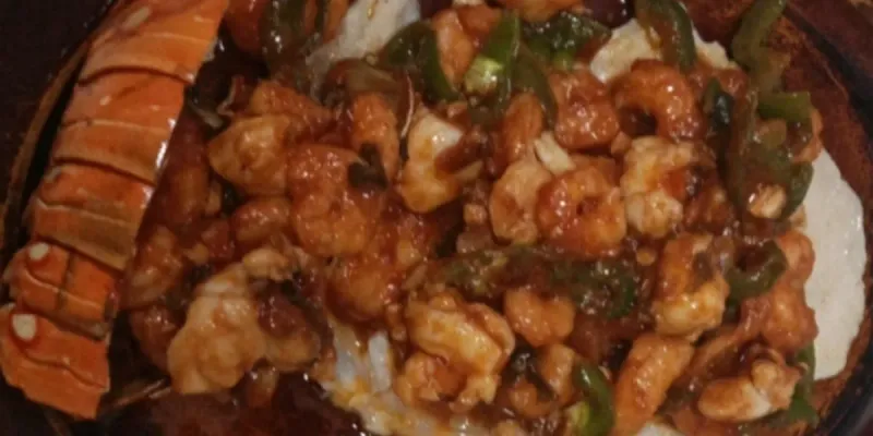 Mariscada al Alba enchilada 