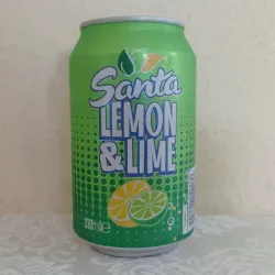 Refresco de lata Santa 