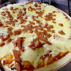 Pizza de chorizo