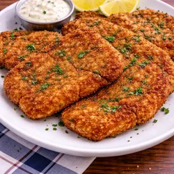 Bistec de Cerdo Empanado