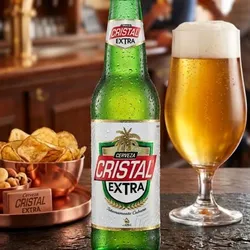  Cerveza Cristal Botella 