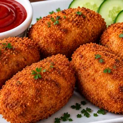 Croquetas mixtas ( res y cerdo )