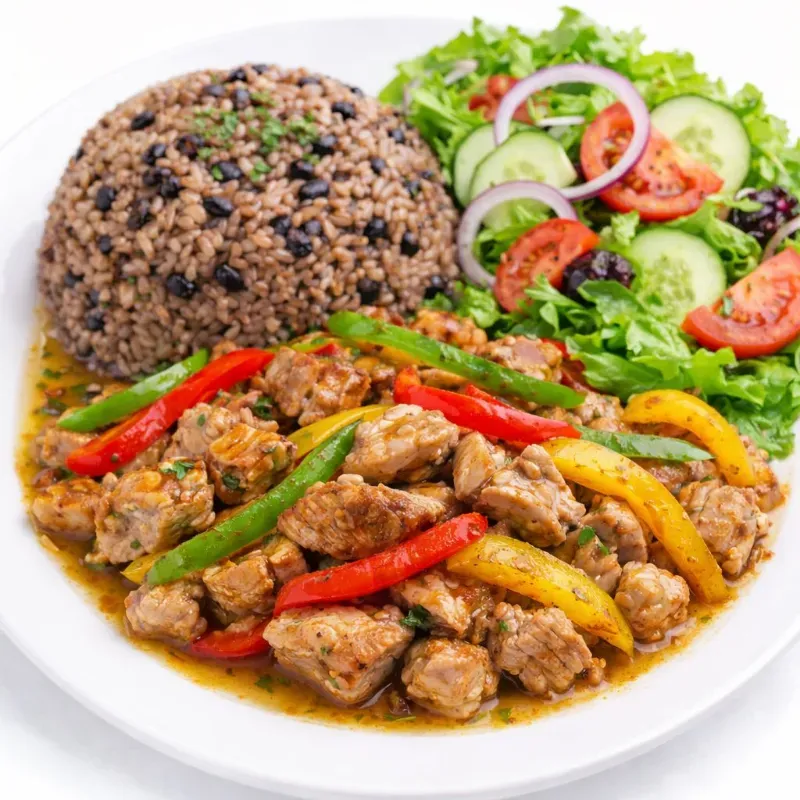 Fajita de Cerdo con Congris