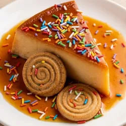 Flan de leche 
