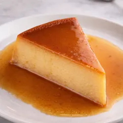 Flan de leche 