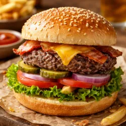  Hamburguesa clásica 