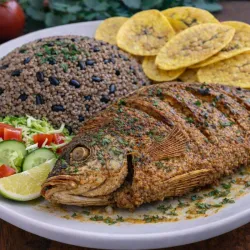 Pescado Frito con Congris