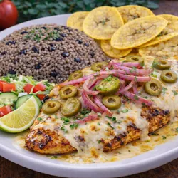 Pollo Patron con Congris