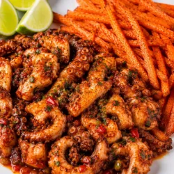 Pulpo Enchilado