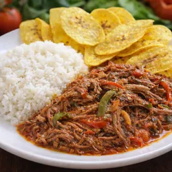 Ropa Vieja con Arroz blanco