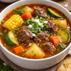 Sopa de Carne de Res