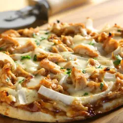 Pizza cubana de pollo