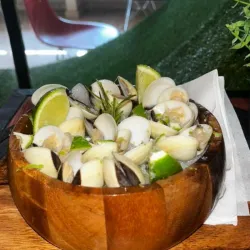 Almejas al limón 