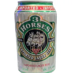 Cerveza 3 horses