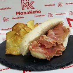 Sándwich de jamon Serrano 