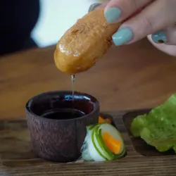 Fritura de malanga