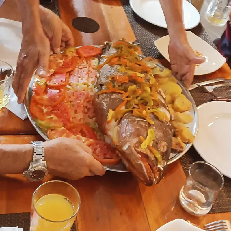 Pescado al horno