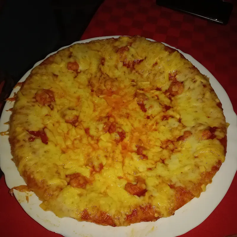 Pizza de camarón 