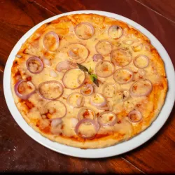 Pizza de Cebolla