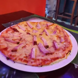 Pizza de Jamón Pierna