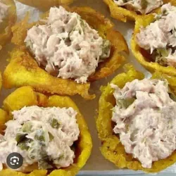 Tostones con Atún 