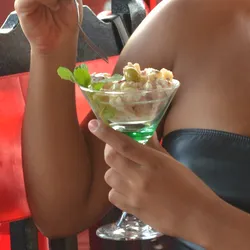 Coctel de camarones 