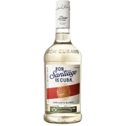 Trago de Ron Santiago