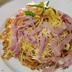 Pasta Jamon y Queso