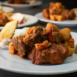 Fricasé de Cerdo con Malanga 