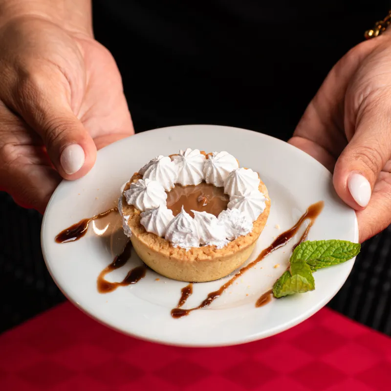 Tartaletas de dulce de leche 