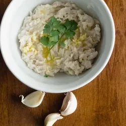 Puré de malanga con mantequilla 