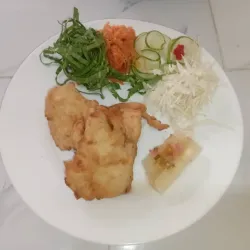 Completa de Filete Empanado 