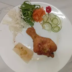 Completa de Pollo Frito 