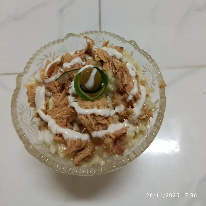 Ensalada fría de atún 