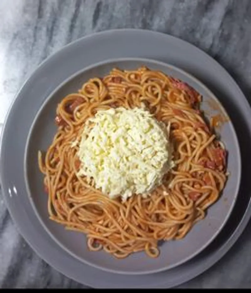 Spaguetti de queso