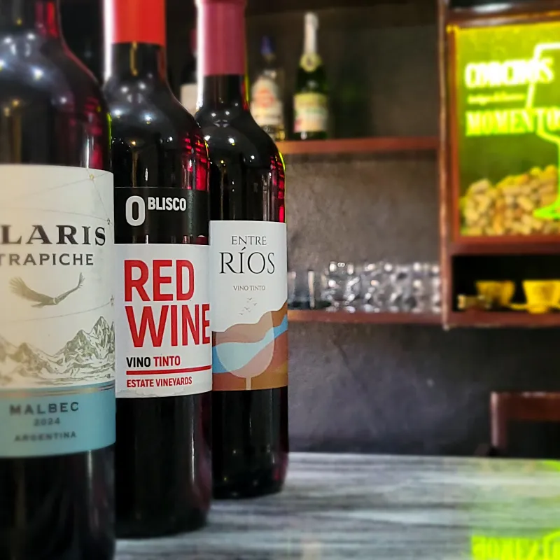Botella de Vino